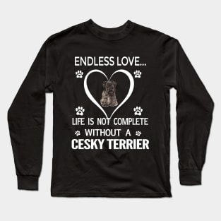 Cesky Terrier Lovers Long Sleeve T-Shirt